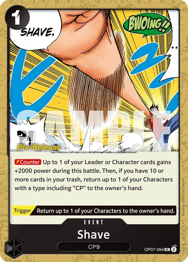 Image for Shave [500 Years in the Future Pre-Release Cards]