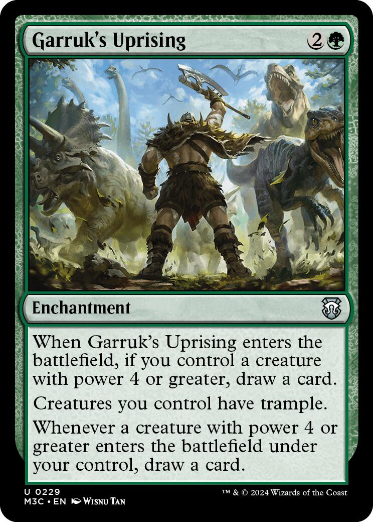 Garruk's Uprising [Modern Horizons 3 Commander] | Red Riot Games CA