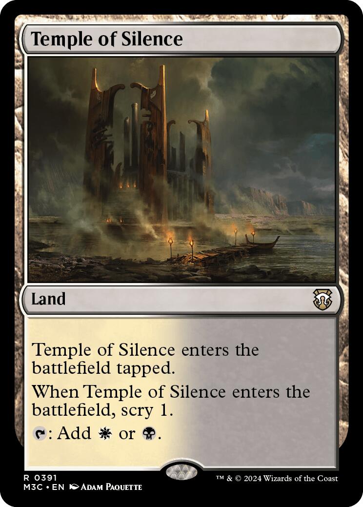 Temple of Silence [Modern Horizons 3 Commander] | Red Riot Games CA