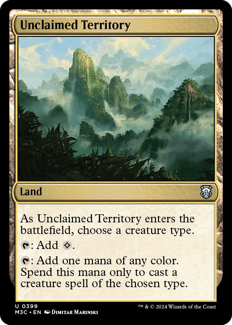 Unclaimed Territory [Modern Horizons 3 Commander] | Red Riot Games CA