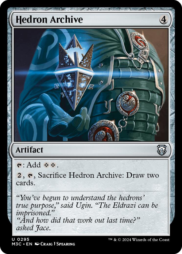 Hedron Archive [Modern Horizons 3 Commander] | Red Riot Games CA