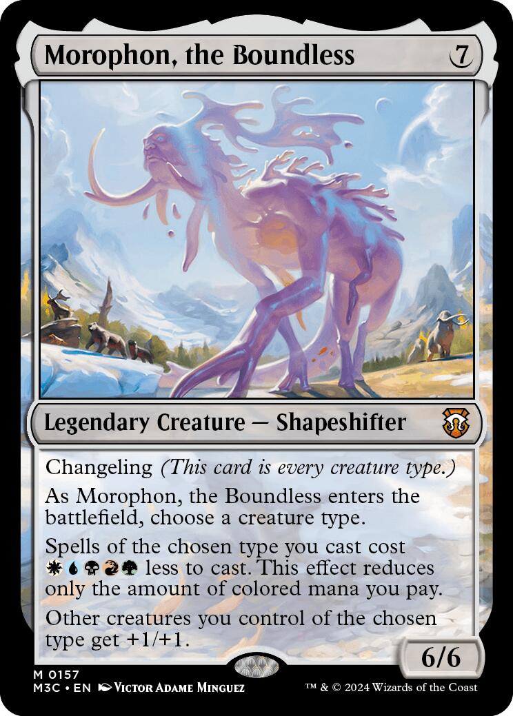 Morophon, the Boundless [Modern Horizons 3 Commander] | Red Riot Games CA