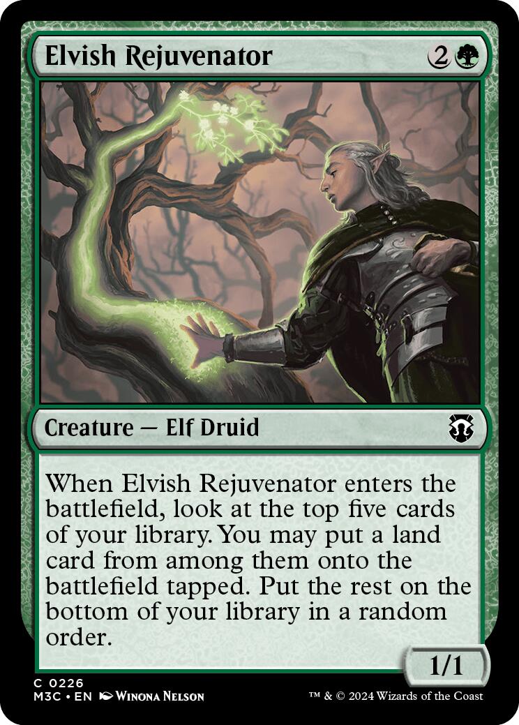 Elvish Rejuvenator [Modern Horizons 3 Commander] | Red Riot Games CA