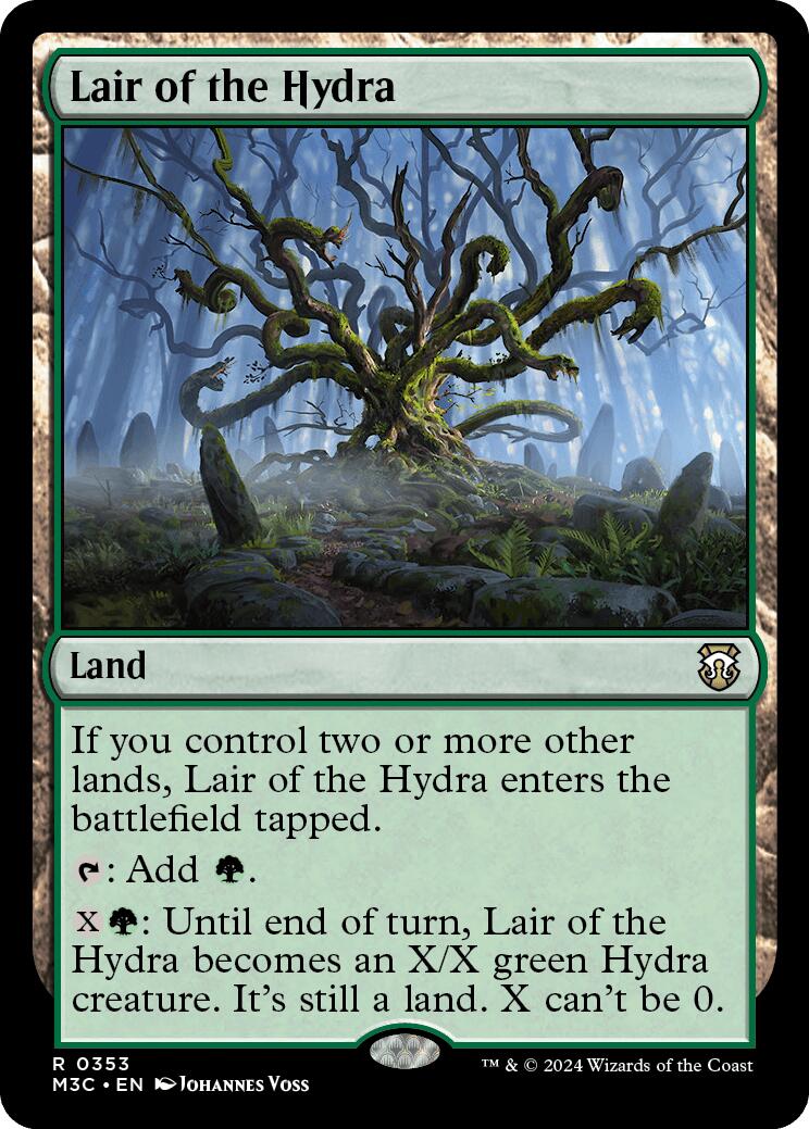 Lair of the Hydra [Modern Horizons 3 Commander] | Red Riot Games CA