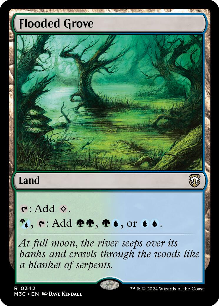 Flooded Grove [Modern Horizons 3 Commander] | Red Riot Games CA