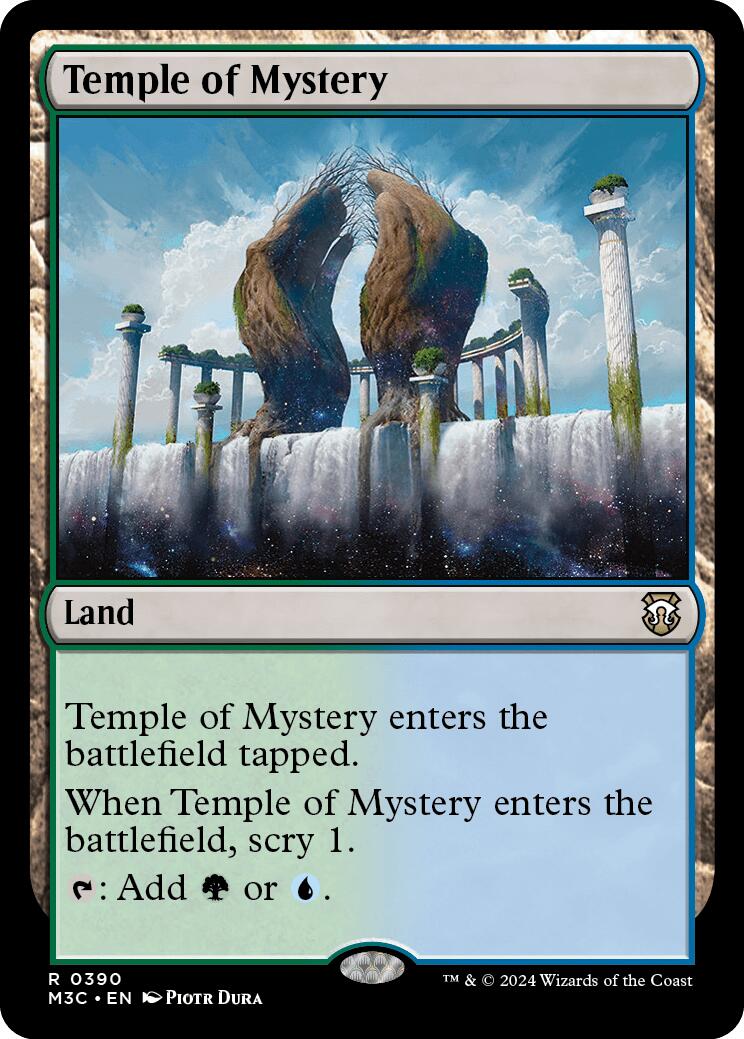 Temple of Mystery [Modern Horizons 3 Commander] | Red Riot Games CA