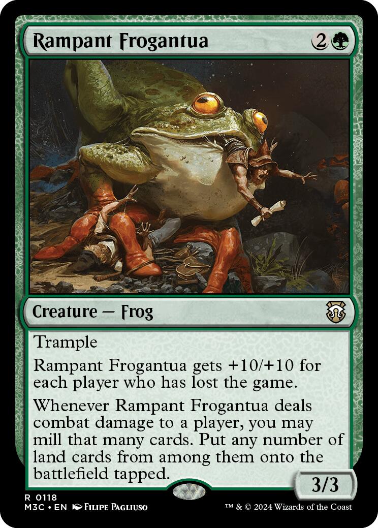 Rampant Frogantua [Modern Horizons 3 Commander] | Red Riot Games CA