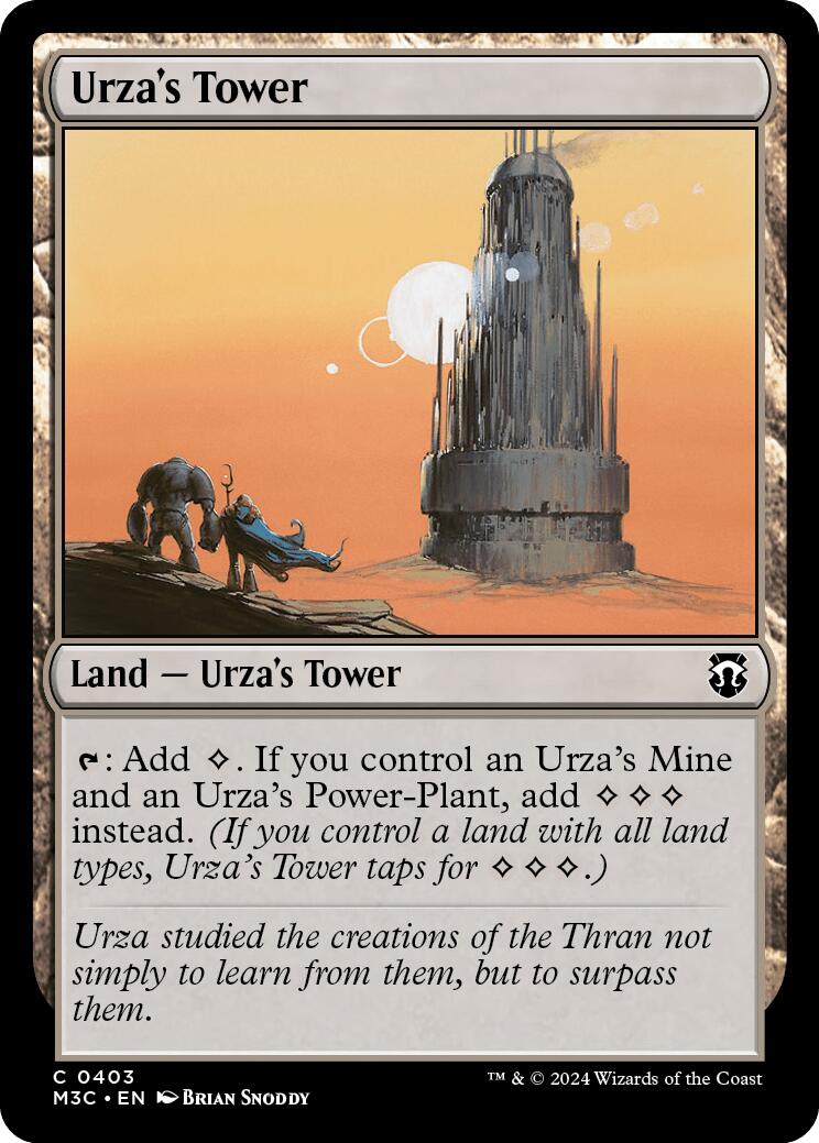 Urza's Tower [Modern Horizons 3 Commander] | Red Riot Games CA