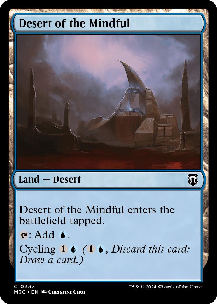 Desert of the Mindful [Modern Horizons 3 Commander] | Red Riot Games CA