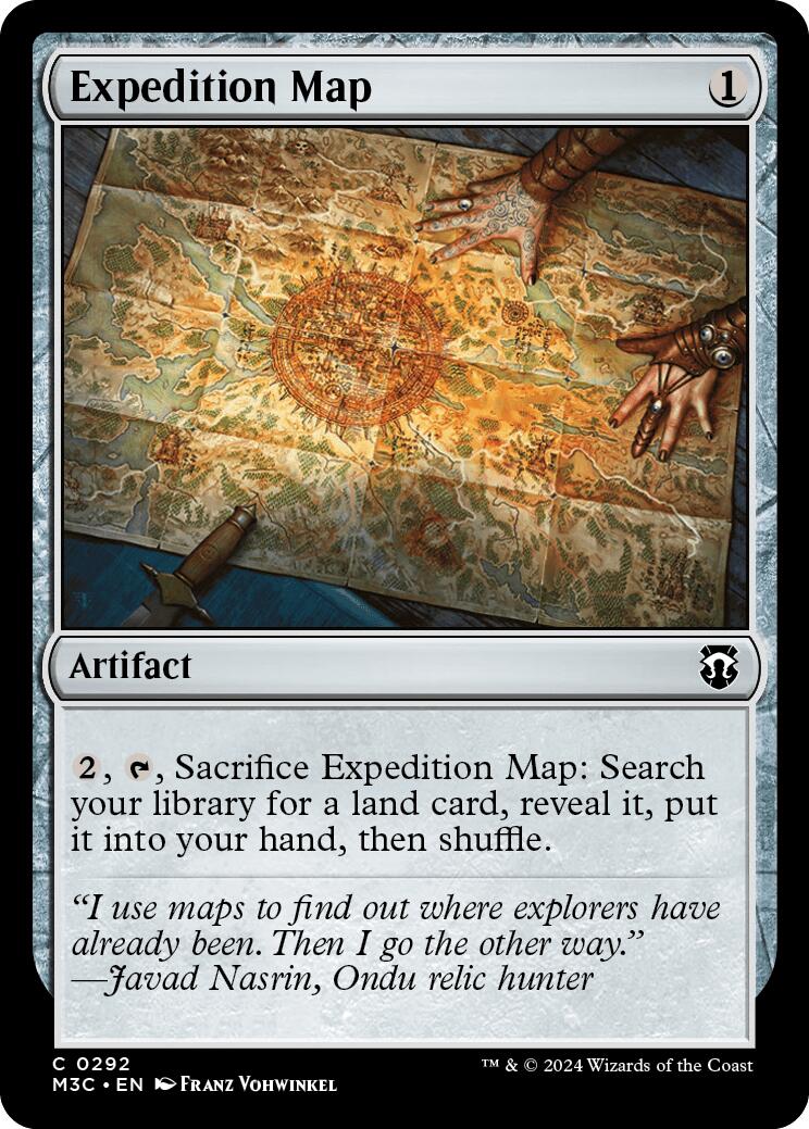 Expedition Map [Modern Horizons 3 Commander] | Red Riot Games CA