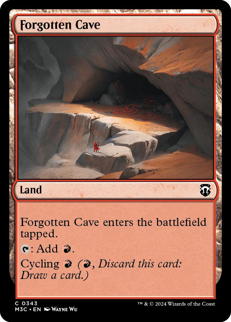 Forgotten Cave [Modern Horizons 3 Commander] | Red Riot Games CA