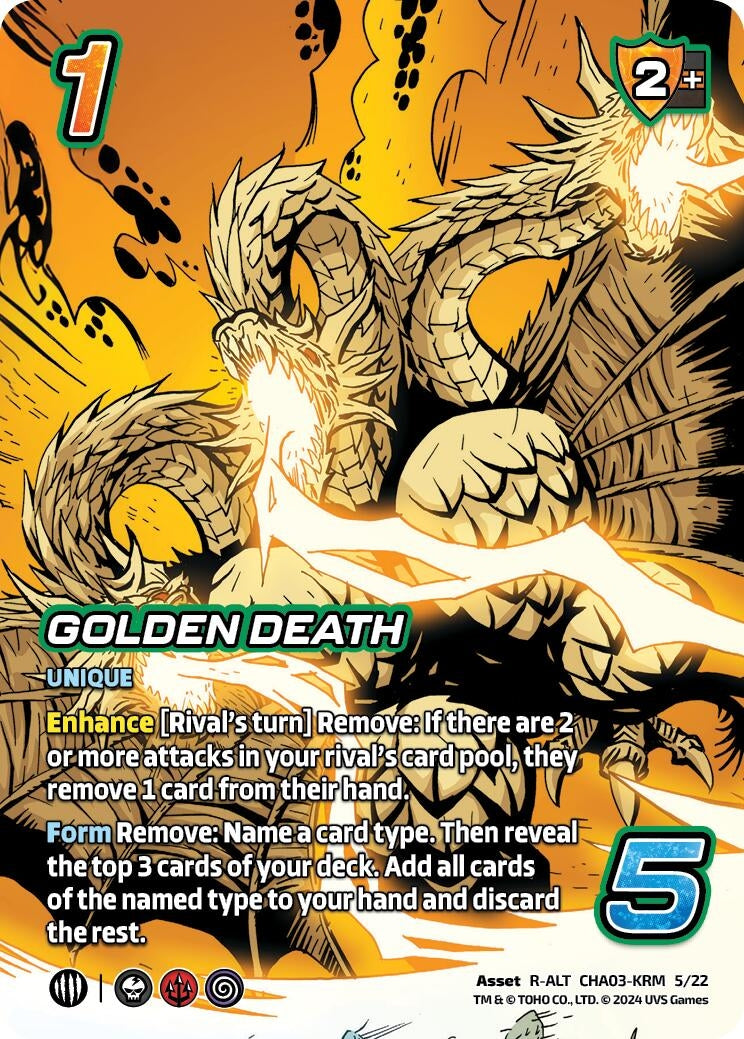 Image for Golden Death (Alternate Art) (CHA03-KRM 5/22)