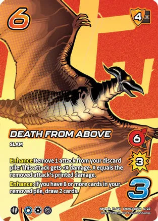 Death From Above (Alternate Art) - Challenger Series: Godzilla + Mothra | Red Riot Games CA