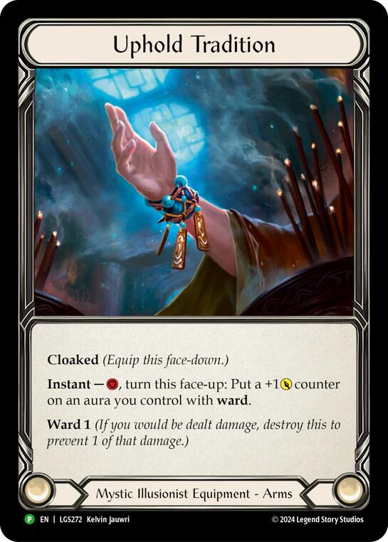 Uphold Tradition [LGS272] (Promo)  Rainbow Foil | Red Riot Games CA