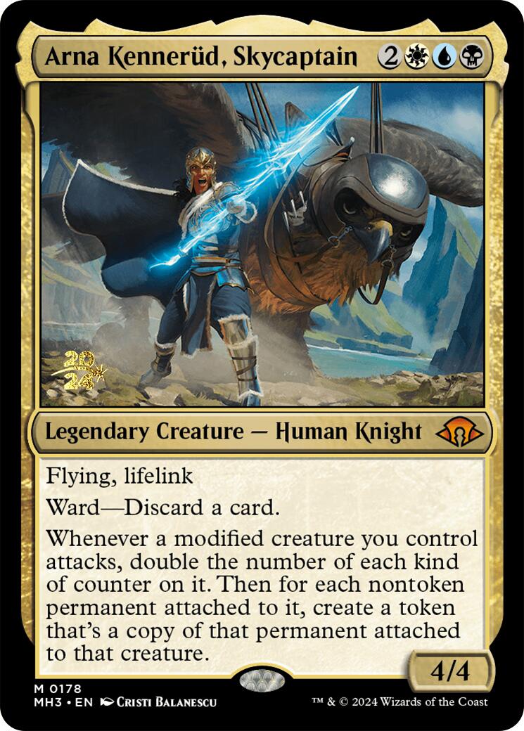 Arna Kennerud, Skycaptain [Modern Horizons 3 Prerelease Promos] | Red Riot Games CA