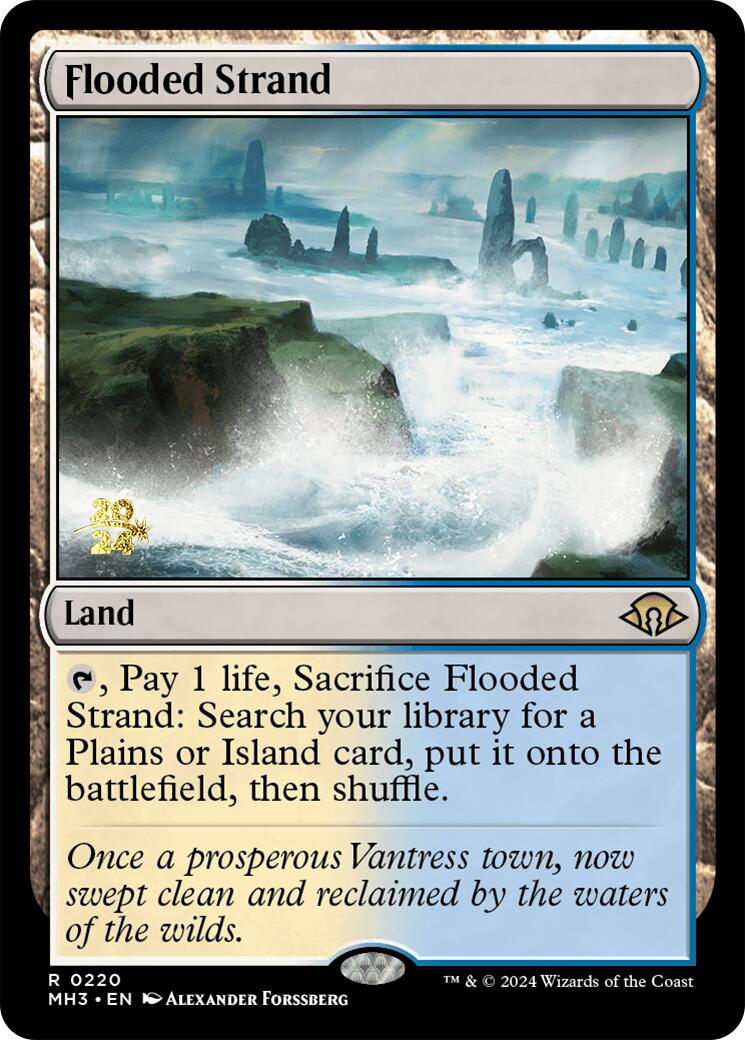 Flooded Strand [Modern Horizons 3 Prerelease Promos] | Red Riot Games CA