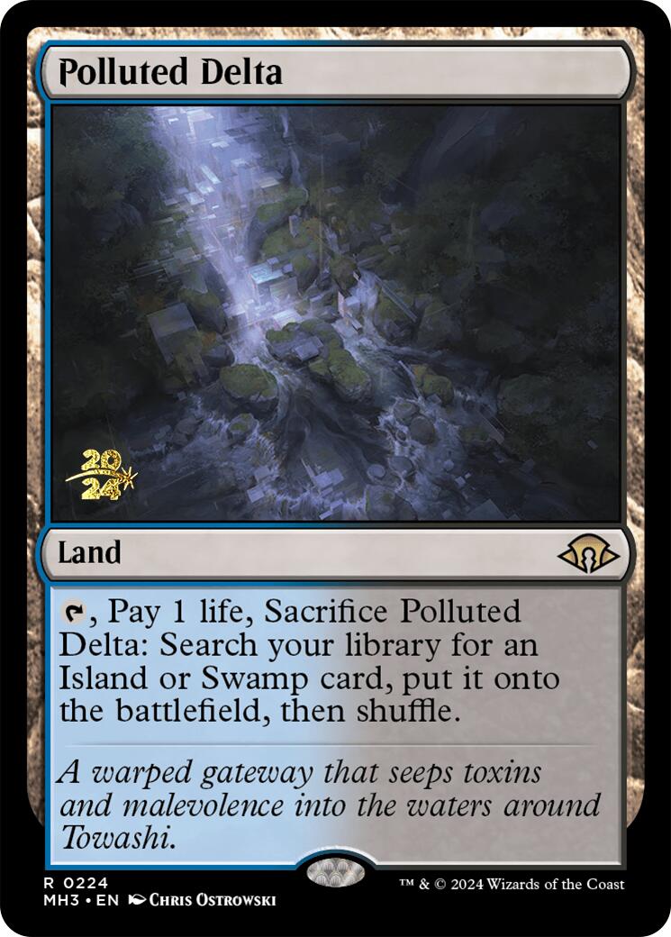 Polluted Delta [Modern Horizons 3 Prerelease Promos] | Red Riot Games CA