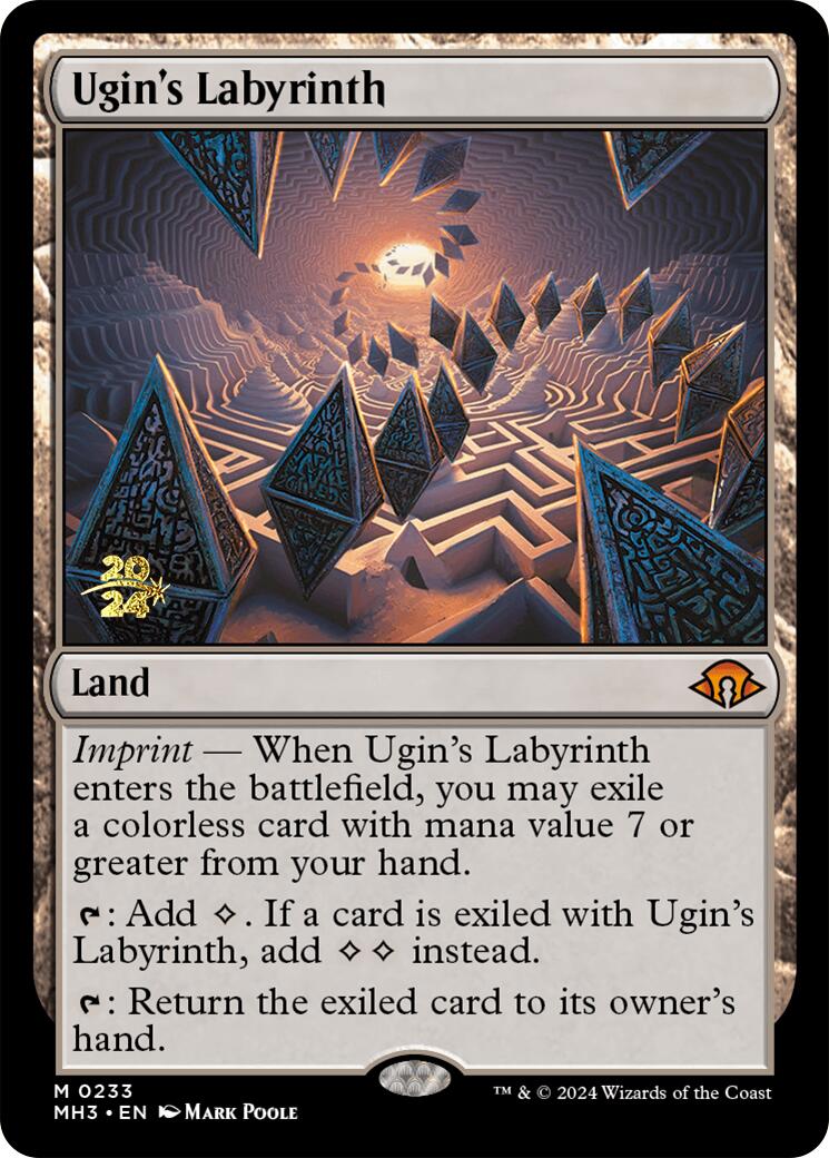 Ugin's Labyrinth [Modern Horizons 3 Prerelease Promos] | Red Riot Games CA