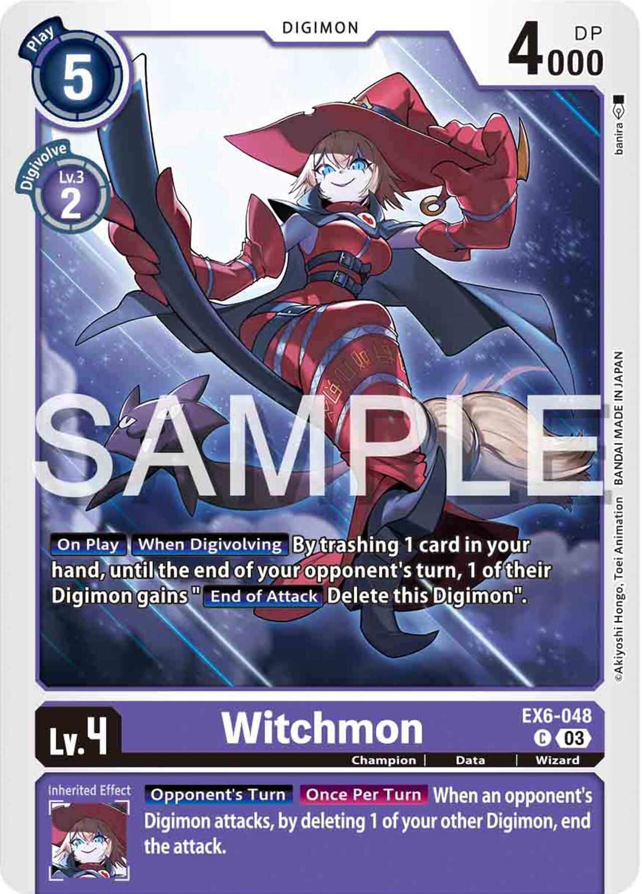Witchmon [EX6-048] [Infernal Ascension] | Red Riot Games CA