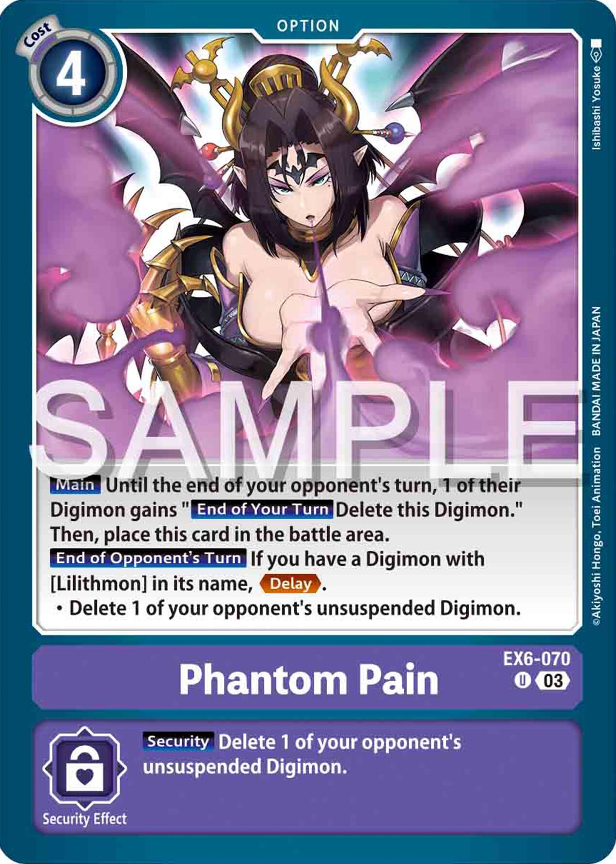 Phantom Pain [EX6-070] [Infernal Ascension] | Red Riot Games CA