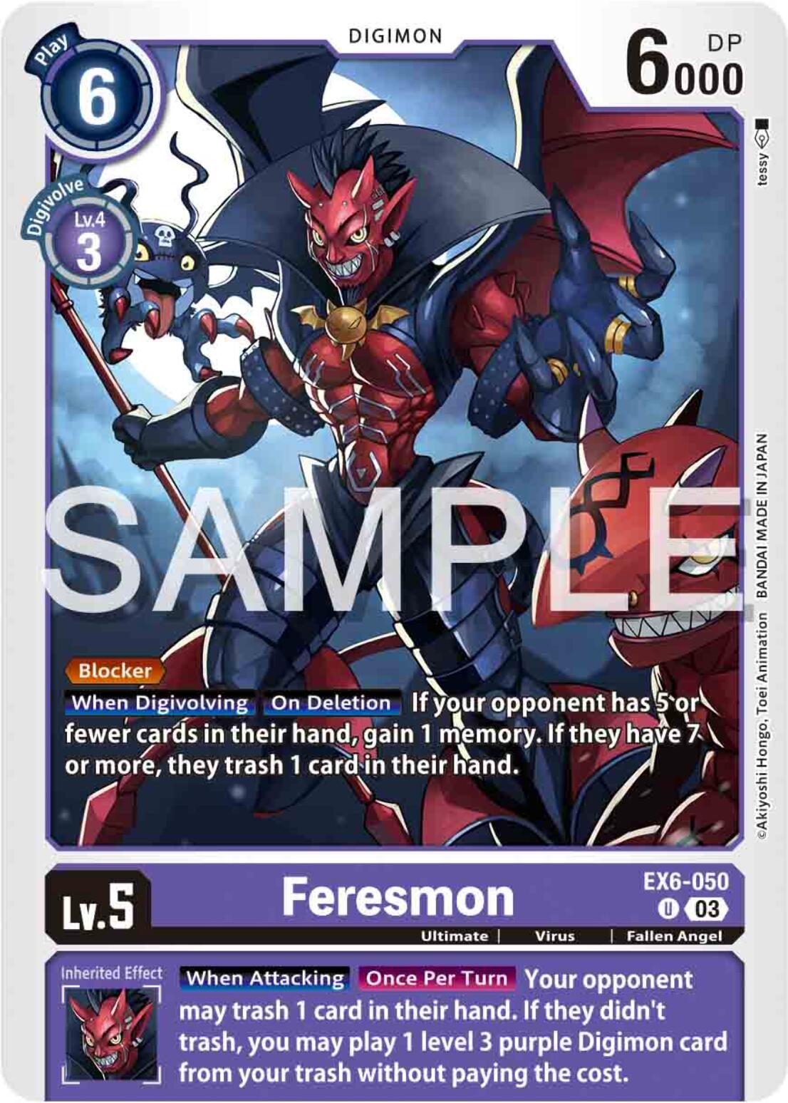 Feresmon [EX6-050] [Infernal Ascension] | Red Riot Games CA