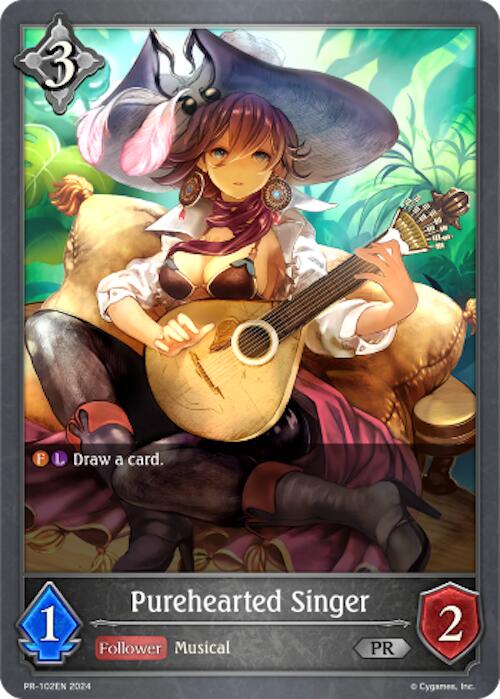 Purehearted Singer (PR-102EN) [Promotional Cards] | Red Riot Games CA