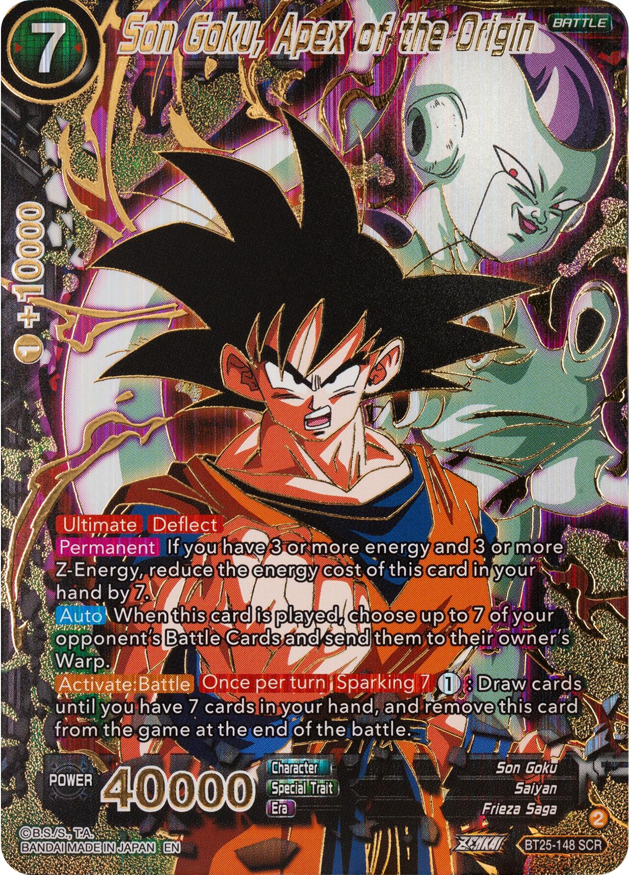 Son Goku, Apex of the Origin (BT25-148) [Legend of the Dragon Balls] | Red Riot Games CA