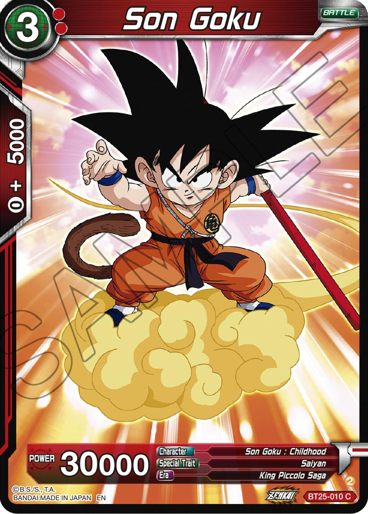 Son Goku (BT25-010) [Legend of the Dragon Balls] | Red Riot Games CA
