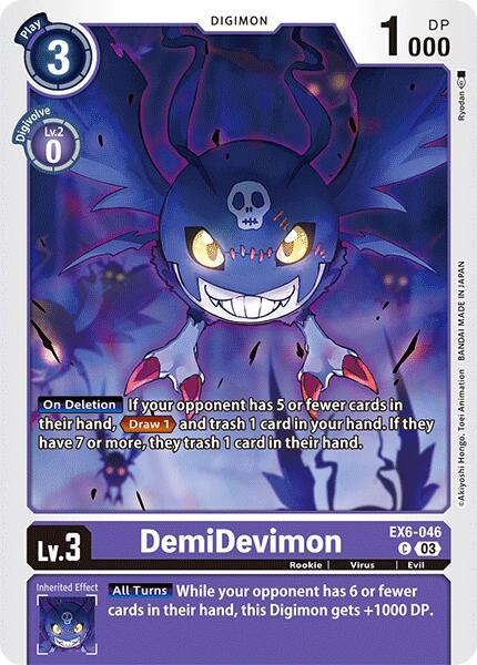 DemiDevimon [EX6-046] [Infernal Ascension] | Red Riot Games CA