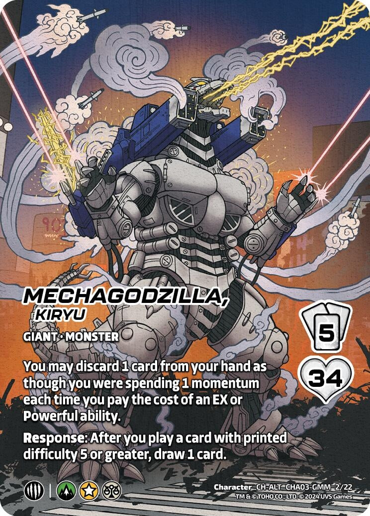 Image for Mechagodzilla, Kiryu (Alternate Art) (CHA03-GMM 2/22)