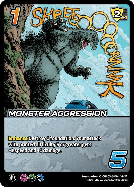 Image for Monster Aggression (CHA03-GMM 16/22)