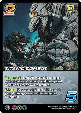 Titanic Combat - Challenger Series: Godzilla + Mothra | Red Riot Games CA