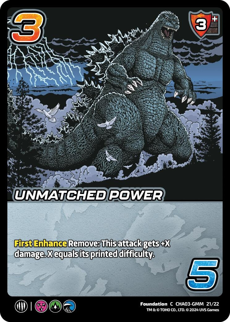 Image for Unmatched Power (CHA03-GMM 21/22)