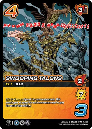 Swooping Talons - Challenger Series: Godzilla + Mothra | Red Riot Games CA