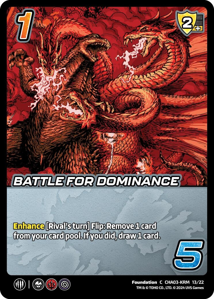 Image for Battle For Dominance (CHA03-KRM 13/22)