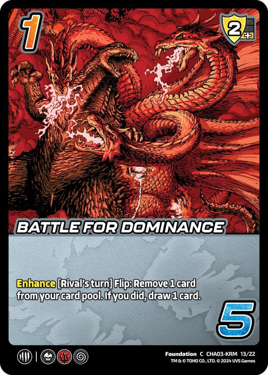 Image for Battle For Dominance (CHA03-KRM 13/22)