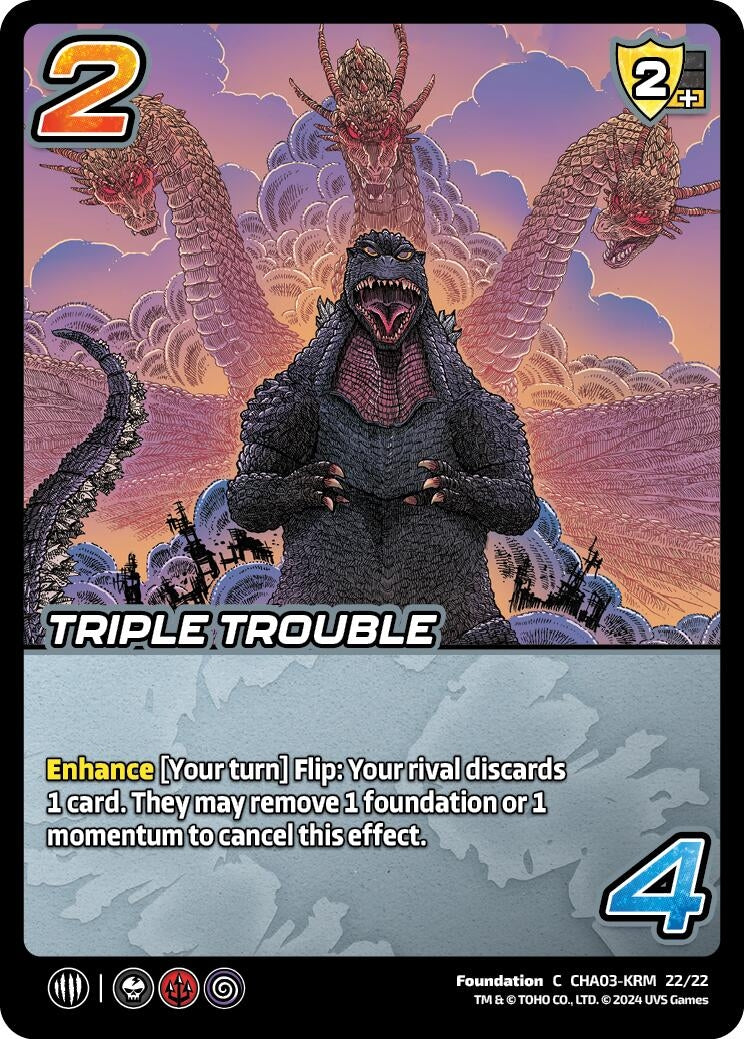 Image for Triple Trouble (CHA03-KRM 22/22)