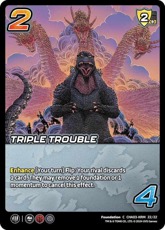 Image for Triple Trouble (CHA03-KRM 22/22)