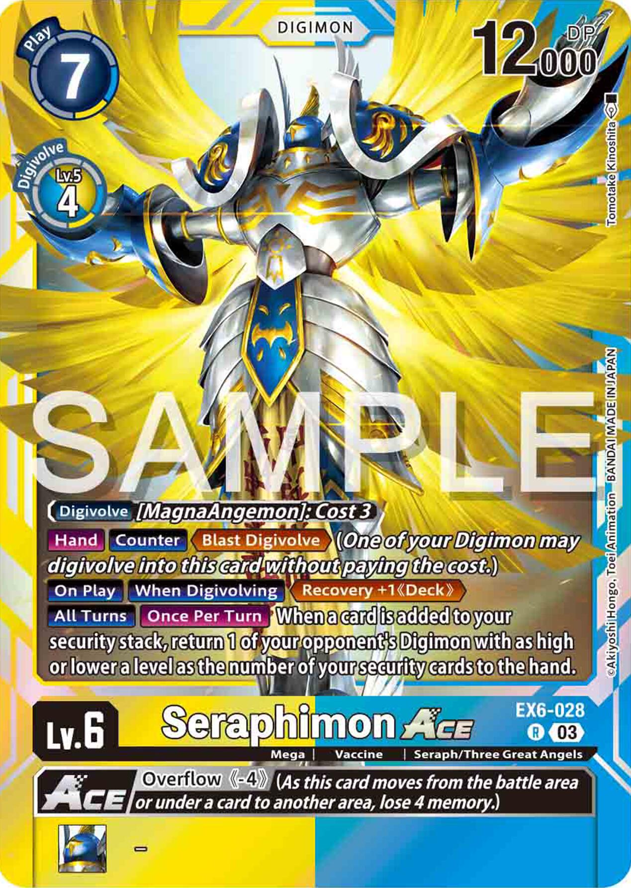 Seraphimon ACE [EX6-028] [Infernal Ascension] | Red Riot Games CA