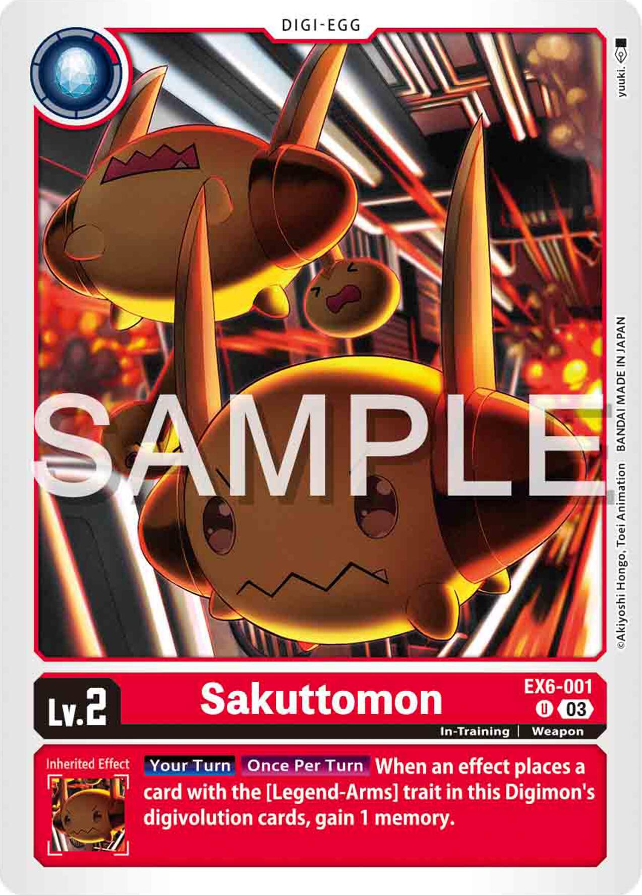 Sakuttomon [EX6-001] [Infernal Ascension] | Red Riot Games CA