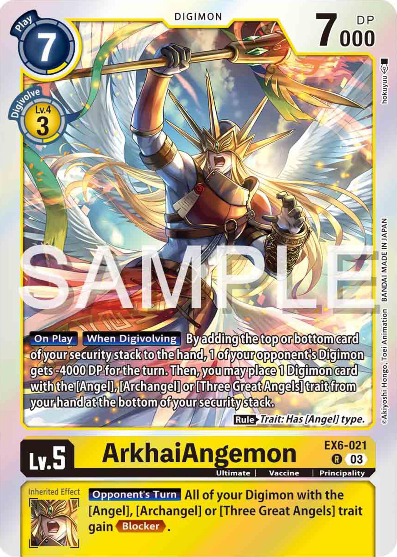ArkhaiAngemon [EX6-021] [Infernal Ascension] | Red Riot Games CA