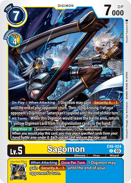 Sagomon [EX6-024] [Infernal Ascension] | Red Riot Games CA