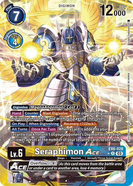 Seraphimon ACE [EX6-028] (Alternate Art) [Infernal Ascension] | Red Riot Games CA