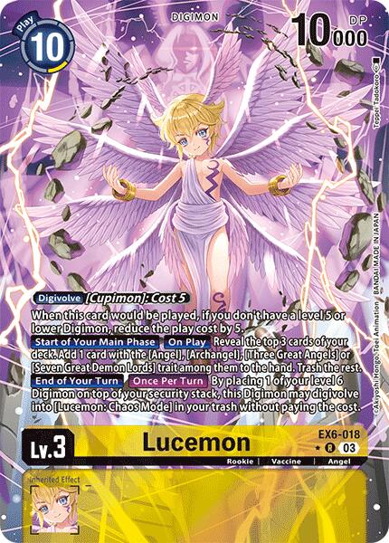 Lucemon [EX6-018] (Alternate Art) [Infernal Ascension] | Red Riot Games CA