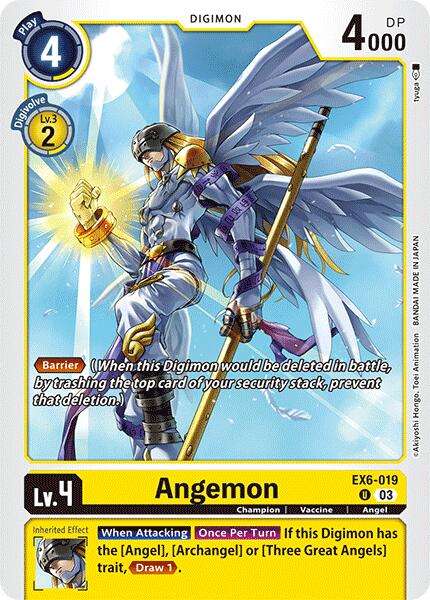 Angemon [EX6-019] [Infernal Ascension] | Red Riot Games CA