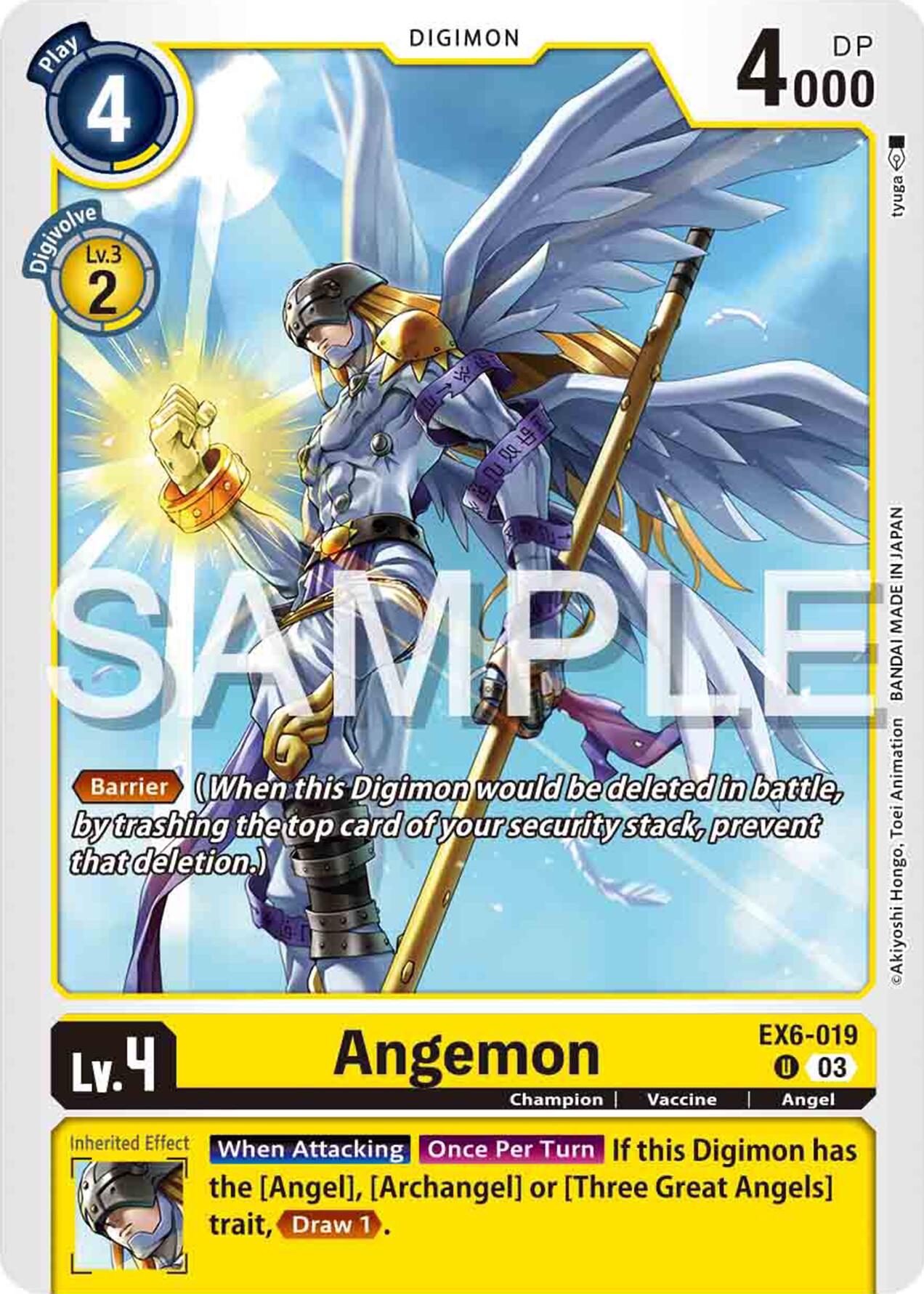 Angemon [EX6-019] [Infernal Ascension] | Red Riot Games CA