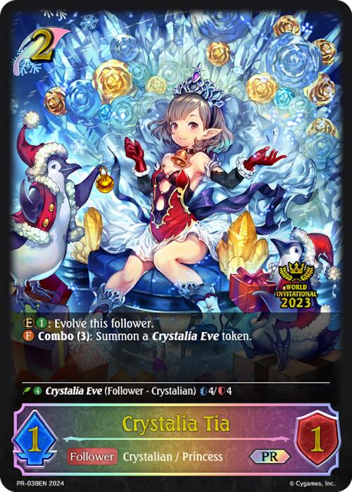 Crystalia Tia (PR-038EN) [Promotional Cards] | Red Riot Games CA