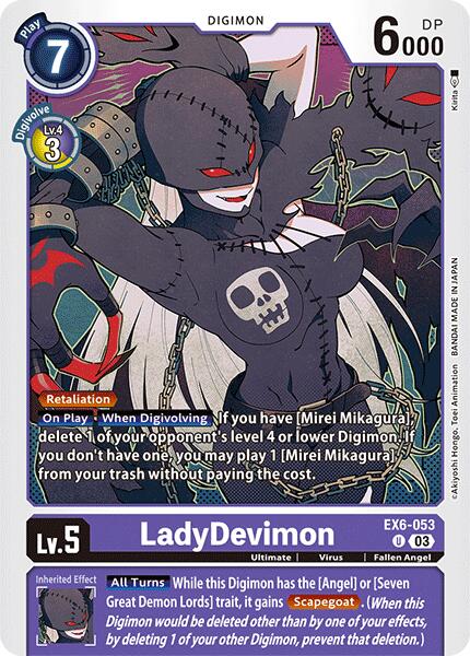 LadyDevimon [EX6-053] [Infernal Ascension] | Red Riot Games CA