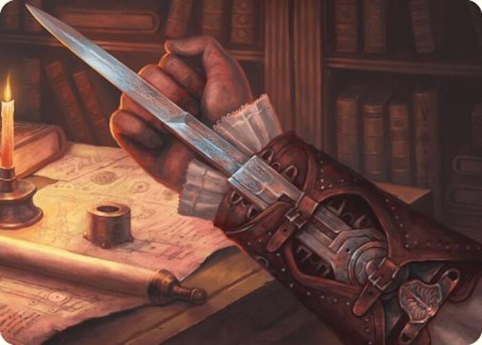 Hidden Blade Art Card [Assassin's Creed Art Series] | Red Riot Games CA