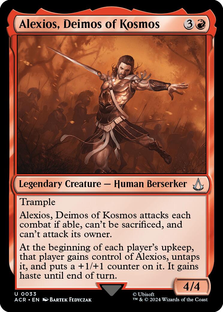 Alexios, Deimos of Kosmos [Assassin's Creed] | Red Riot Games CA
